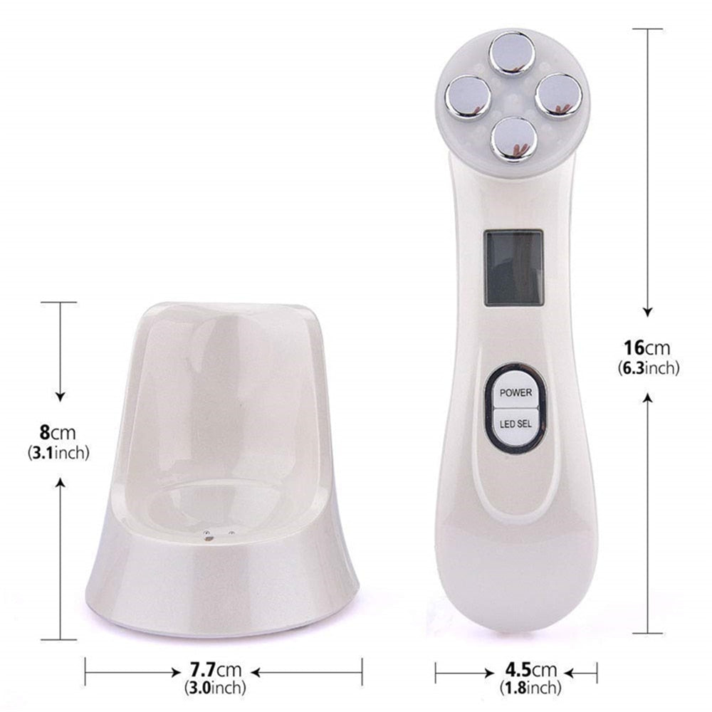 Mesotherapy Electroporation RF Radio Frequency Facial Beauty Device