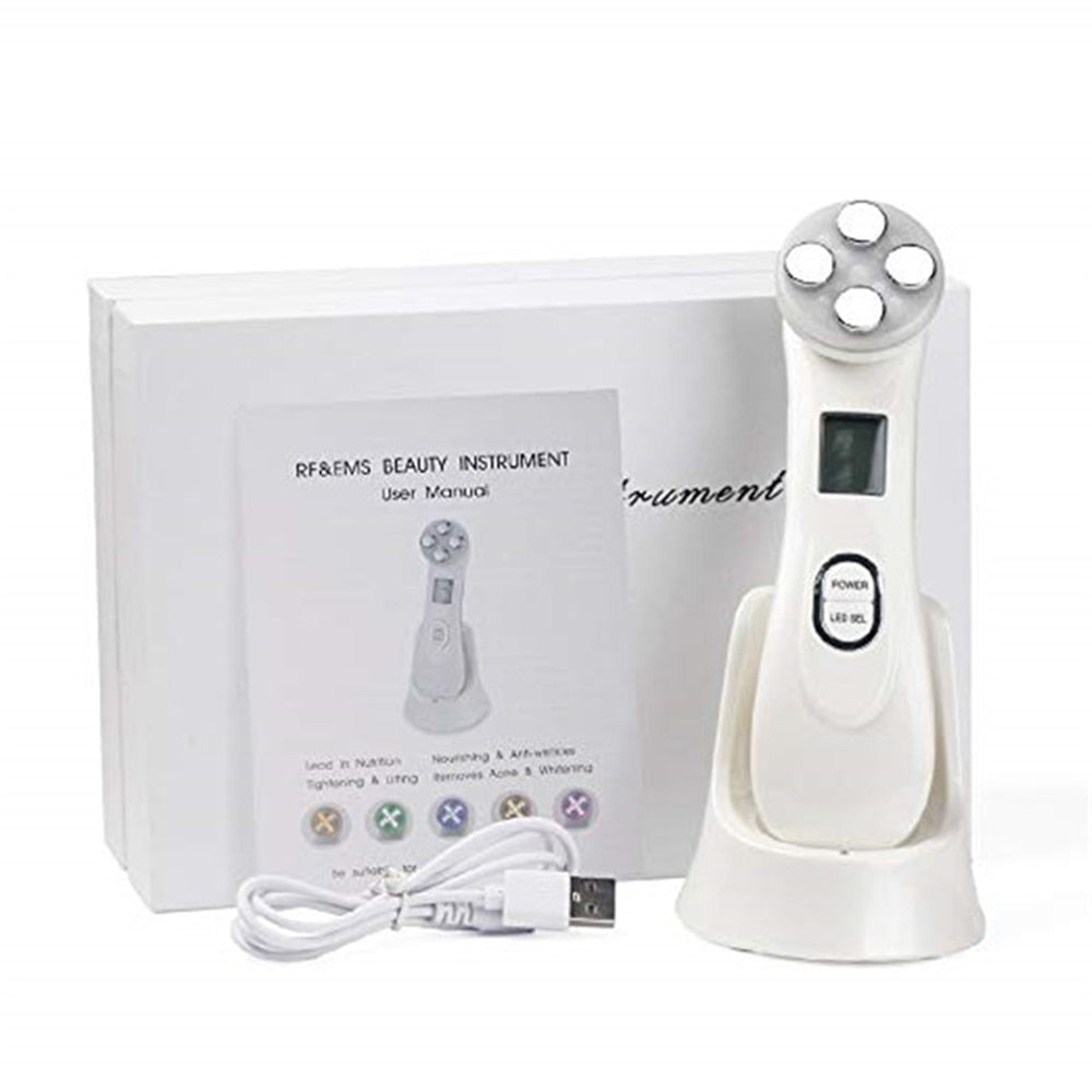 Mesotherapy Electroporation RF Radio Frequency Facial Beauty Device