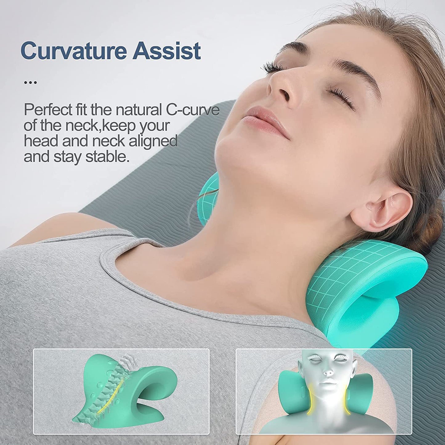 Neck Shoulder Stretcher Relaxe - Pillow For Pain Relief